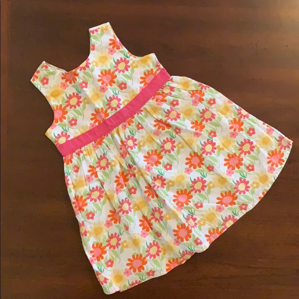 Floral dress, size 2T